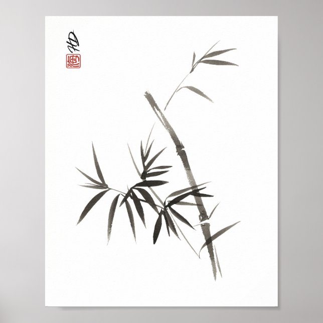 Skön Bambu  Poster (Framsidan)
