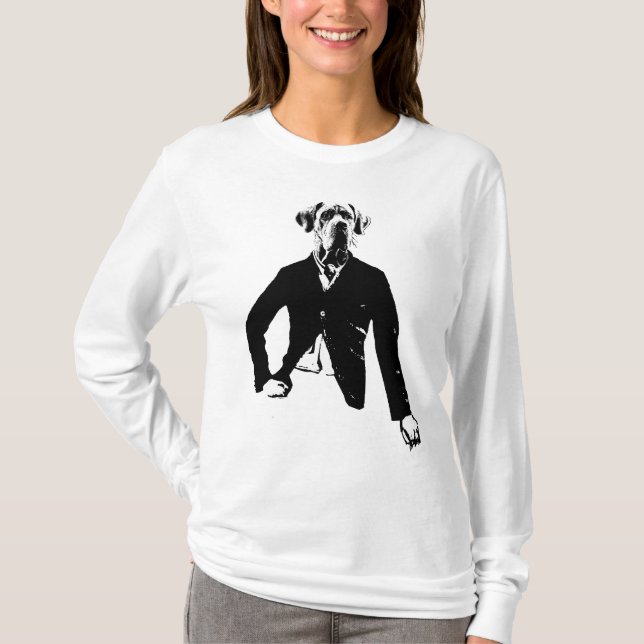 Skön Grand Danois T-shirt (Framsida)