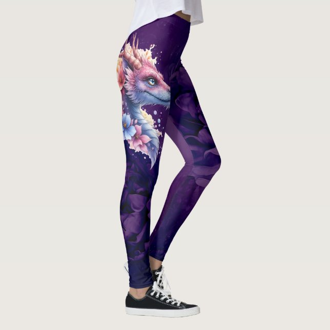 Sköna Drakvakten.  Leggings (Höger)