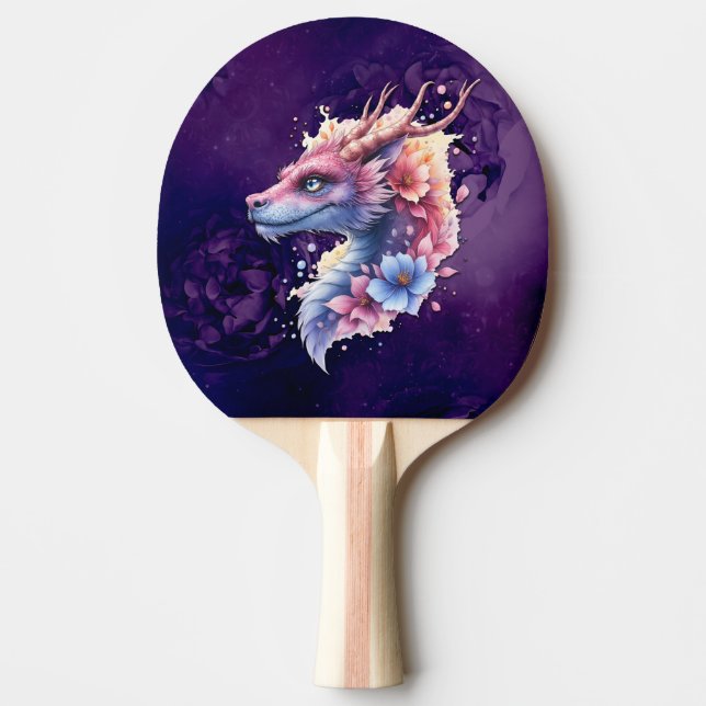 Sköna Drakvakten.  Pingisracket (Framsidan)