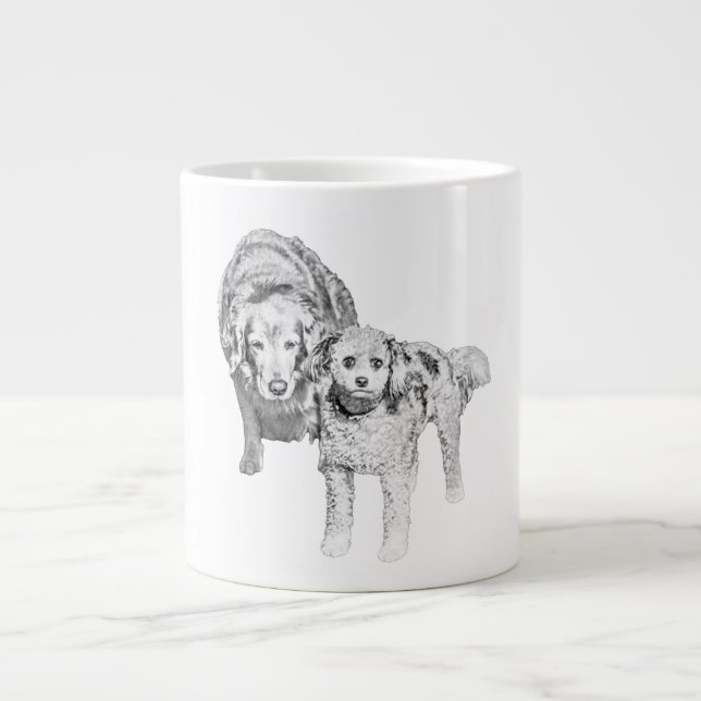 Sköna Vänner, Morgonvärme Jumbo Mugg (Framsidan)