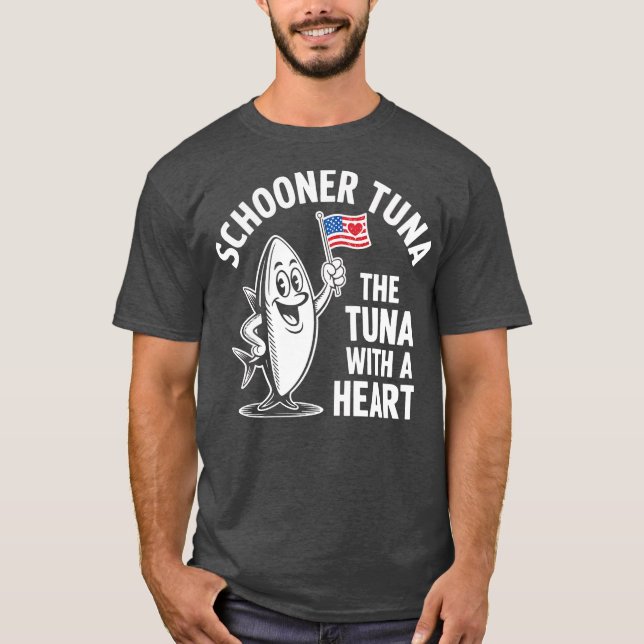 Skonare Tonfisk T Shirt (Framsida)