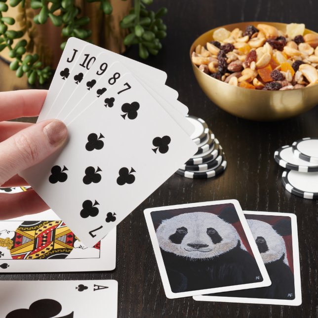 Skönaste jättar Målning av Alfred Fox Casinokort (På plats)