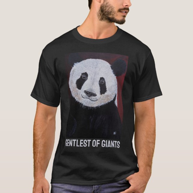Skönaste jättar Målning av Alfred Fox T Shirt (Framsida)