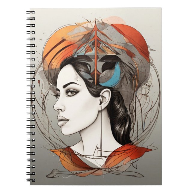 skönhet anteckningsbok (Framsidan)