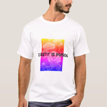(Skönhet är gift) Grundläggande herr-T-shirt