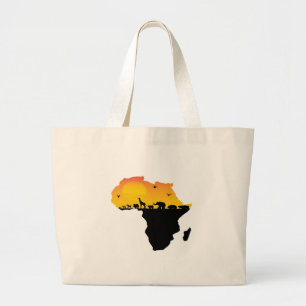 SKÖNHET AV AFRIKAN JUMBO TYGKASSE