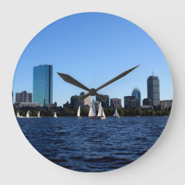 Skönhet av den Boston väggen tar tid på Stor Klocka