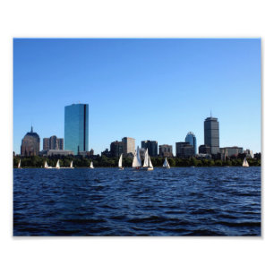 Skönhet av det Boston trycket Fototryck