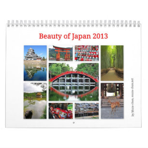 Skönhet av Japan 2013 Kalender