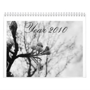 Skönhet av naturen… svart- & vitupplagan kalender