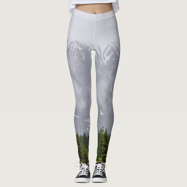 Skönhet bakom molnen leggings (Framsida)