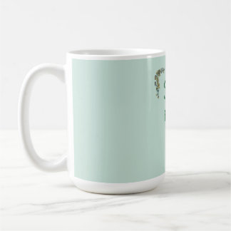 Skönhet Botanisk Typografi Kaffemugg