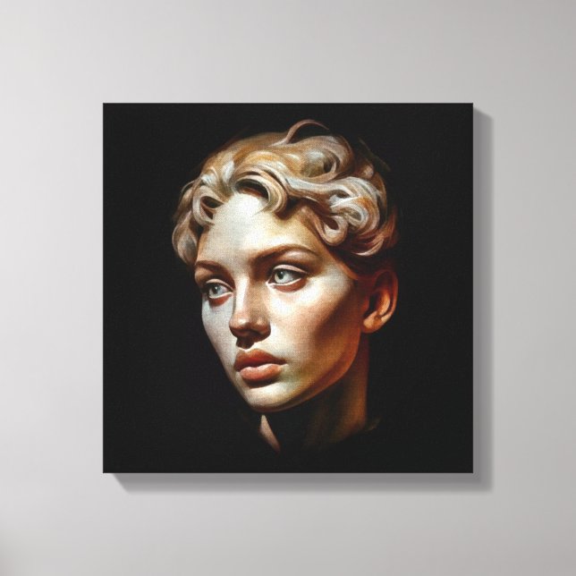 skönhet canvastryck (Framsida)