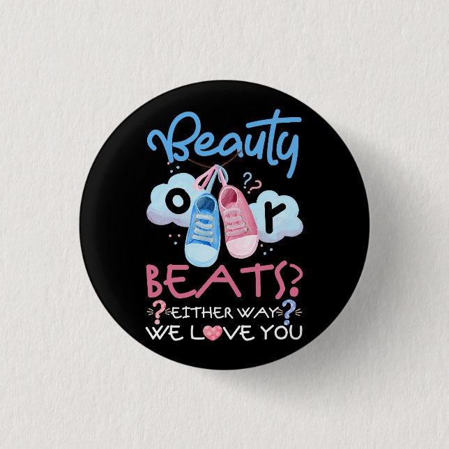 Skönhet eller slag på vilket sätt vi än Kärlekar d Knapp (Framsida)