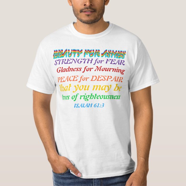 SKÖNHET FÖR ASKA TEE SHIRT (Framsida)