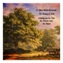 Skönhet för sanningens Poster