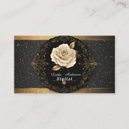 💅 Skönhet Glow Salon Elegans ✨ Modern Personlig Visitkort