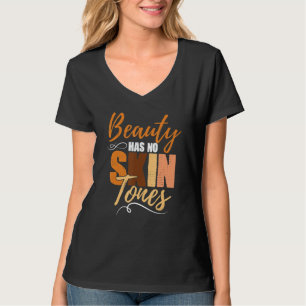 Skönhet Har Ingen Hudton Svarta Historias Månad Af T Shirt
