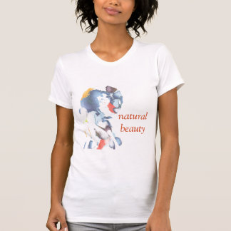 Skönhet i färg tee shirt