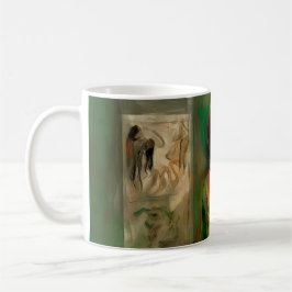 Skönhet i Grönt Kaffemugg