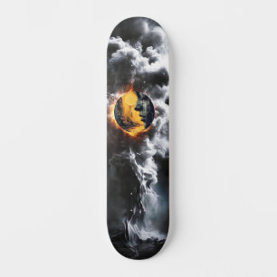 Skönhet i MÖRKRET Mini Skateboard Bräda 18,5 Cm