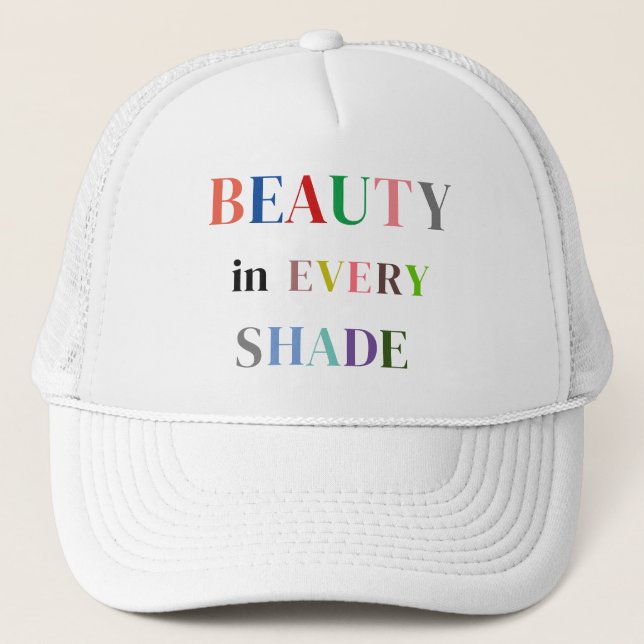 Skönhet i varje Truckerkeps av skugga (Framsida)