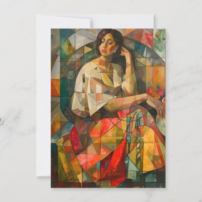 skönhet julkort (Framsida)