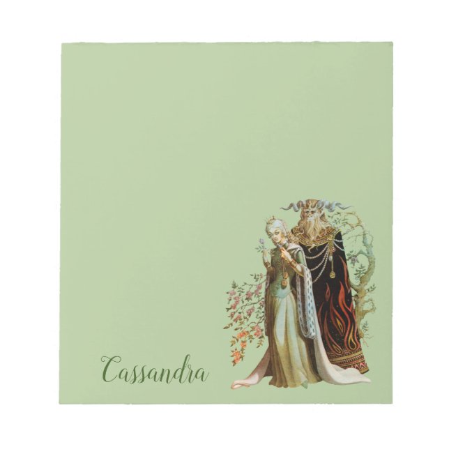 Skönhet och Anteckningsblocket Beast Anteckningsblock (Framsida)