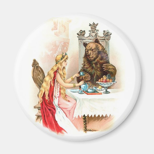 skönhet och Beast Magnet (Framsidan)