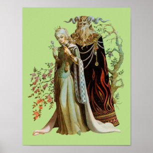 Skönhet och Beast Poster