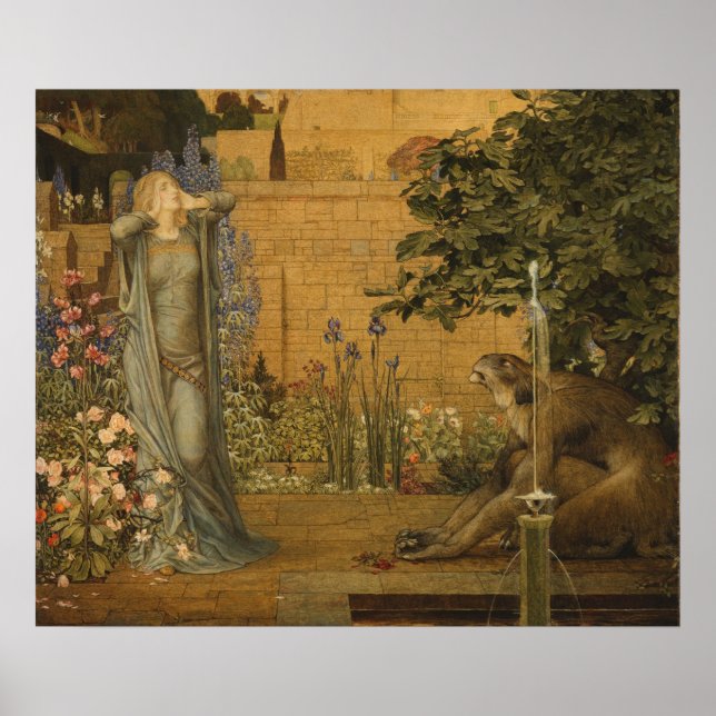 Skönhet och Beast Poster (Framsidan)