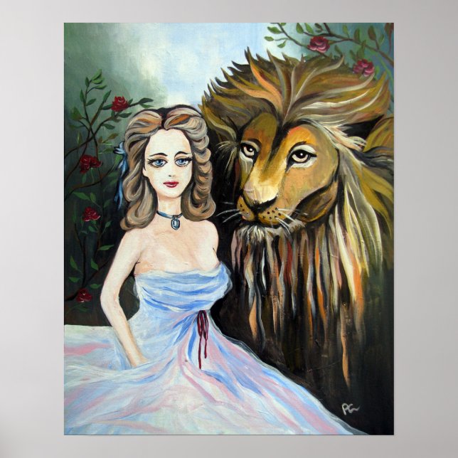 Skönhet och Beast Poster (Framsidan)