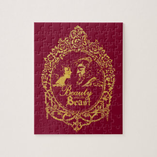 Skönhet och Beast Pussel