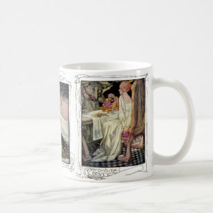 Skönhet och beast, Rumpelstiltskin, snövitmugg Kaffemugg