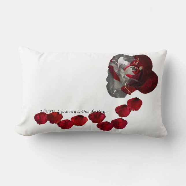 Skönhet och beasten kudder lumbarkudde (Framsida)