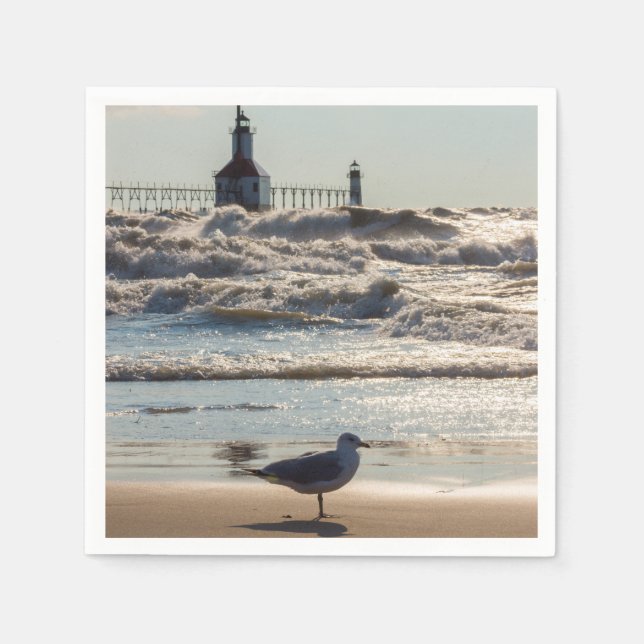 Skönhet och kraft pappersservett (Framsidan)