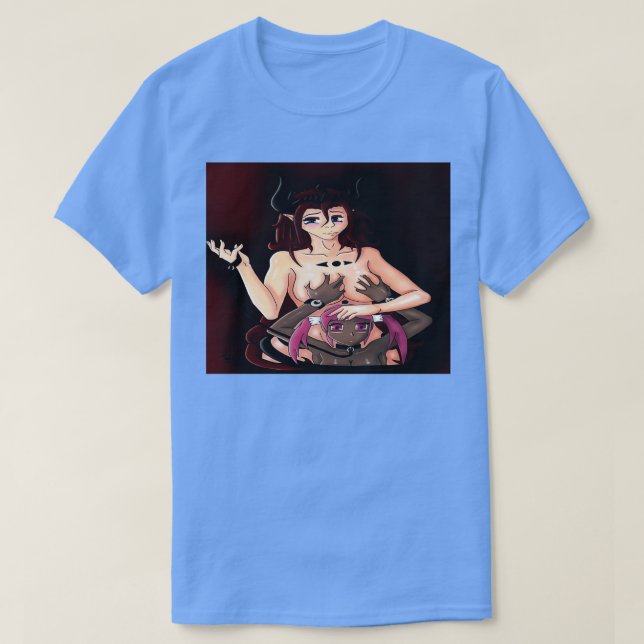 Skönhet och kraft t shirt (Design framsida)