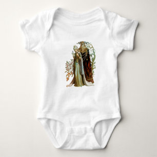 Skönhet och odjuret ekologisk baby t shirt