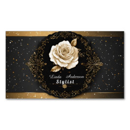 Skönhet och personlig vårdsalong magnetiska visitkort