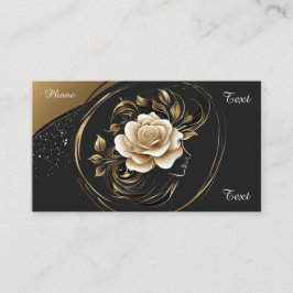 Skönhet och personlig vårdsalong visitkort