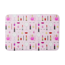 Skönhet och smink badrumsmatta