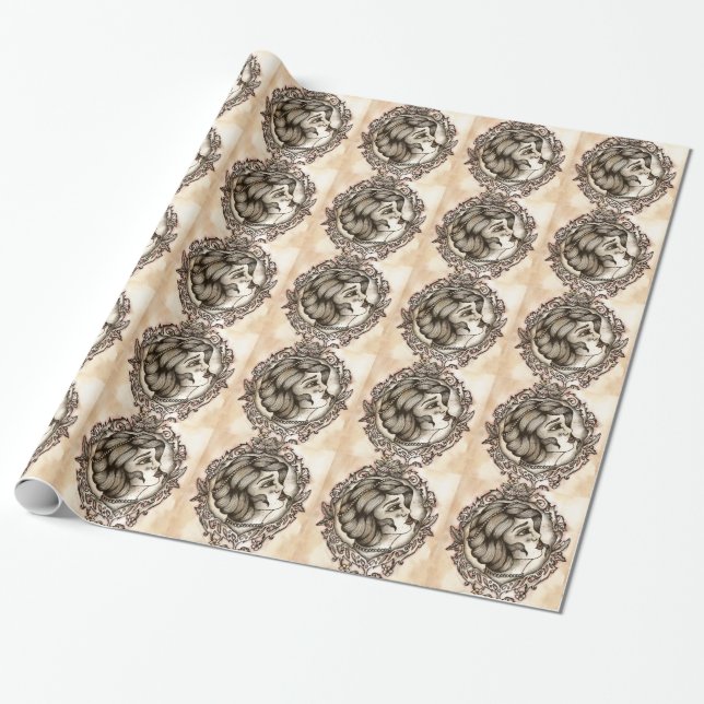 Skönhet Presentpapper (Utrullad)