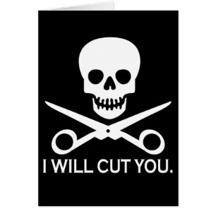 Skönhet shoppar Pirate_02 OBS Kort