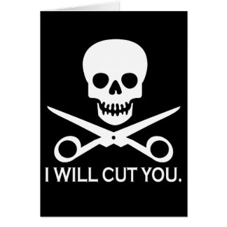 Skönhet shoppar Pirate_02 OBS Kort