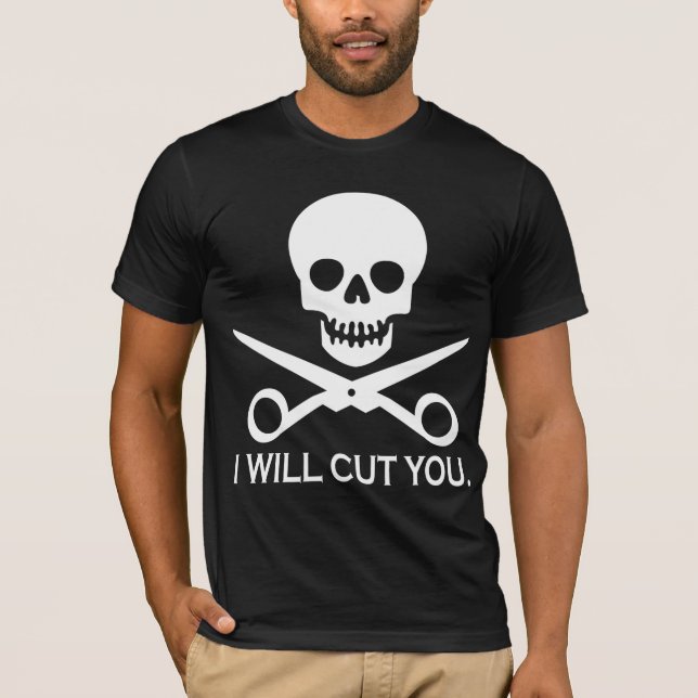 Skönhet shoppar Pirate_2 T-shirt (Framsida)