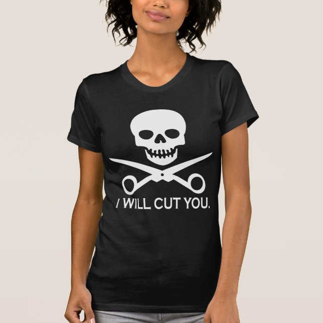 Skönhet shoppar Pirate_2 Tee Shirt (Framsida)