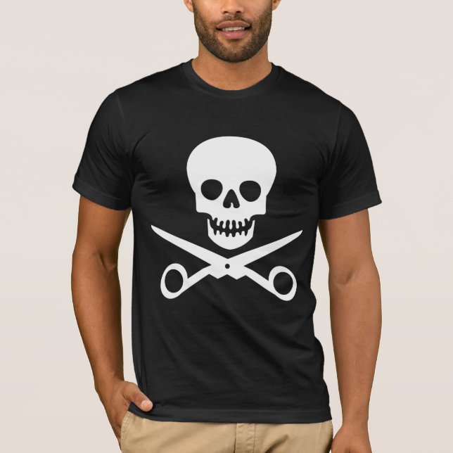 Skönhet shoppar Pirate_4 T-shirt (Framsida)
