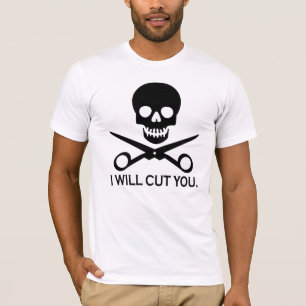 Skönhet shoppar piraten t-shirt
