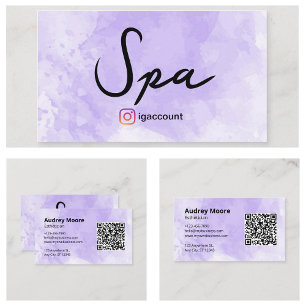 Skönhet Spa Estetiker Visitkort